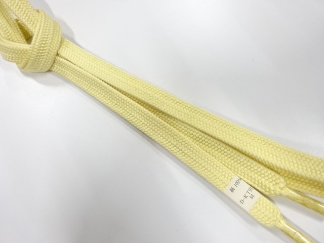 未使用品　正絹　手組帯締め